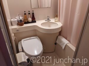 上諏訪ステーションホテル 室内 ユニットバス