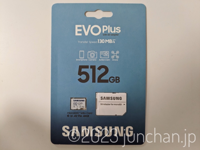 SAMSUNG micro SDカード EVO Plus 512GB