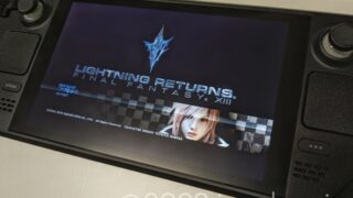 Steam Deckでライトニングリターンズ ファイナルファンタジーXIIIをプレイ