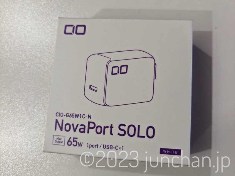 CIO NovaPort SOLO 65W 外箱