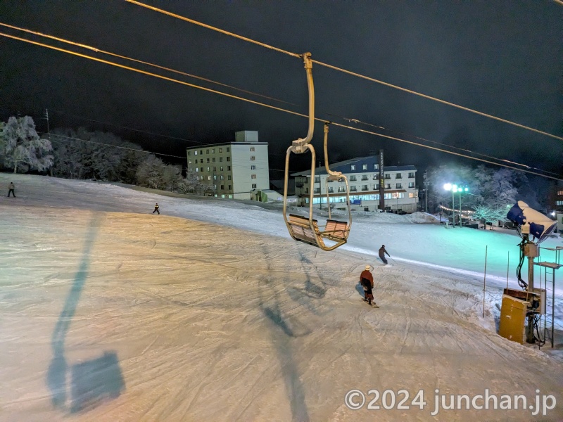 小丸山スキー場 第1ゲレンデ ナイター
