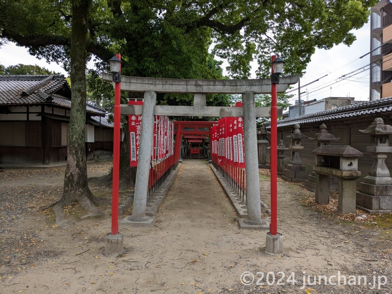 真清田神社 稲荷