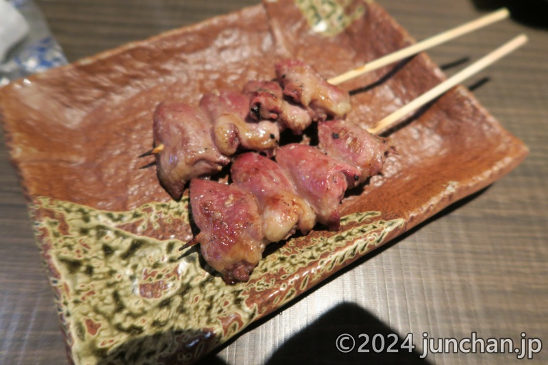 地鶏串焼家 鳥みや 前橋本店 ハツ塩