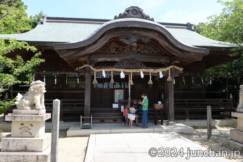 赤穂 伊和都比売神社 拝殿