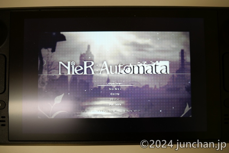 Steam Deck NieR: Automata 解像度がおかしい