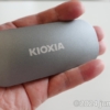 ミニPCのLinuxサーバに外付けSSD「KIOXIA EXCERIA PLUS ポータブルSSD (SSD-PKP1.0U3-