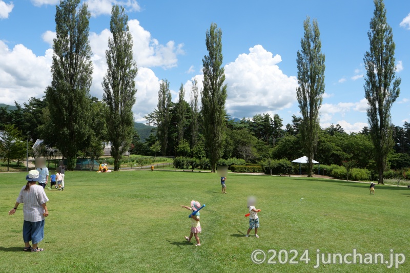 南八ヶ岳花の森公園 わんぱく広場