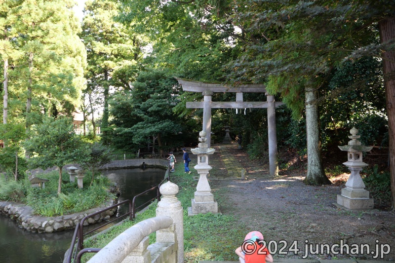 天津神社・奴奈川神社 鳥居