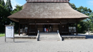 天津神社・奴奈川神社 拝殿