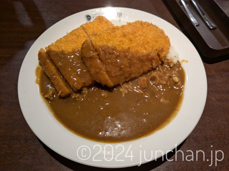 ココイチ カツカレーにチキンカツをトッピング