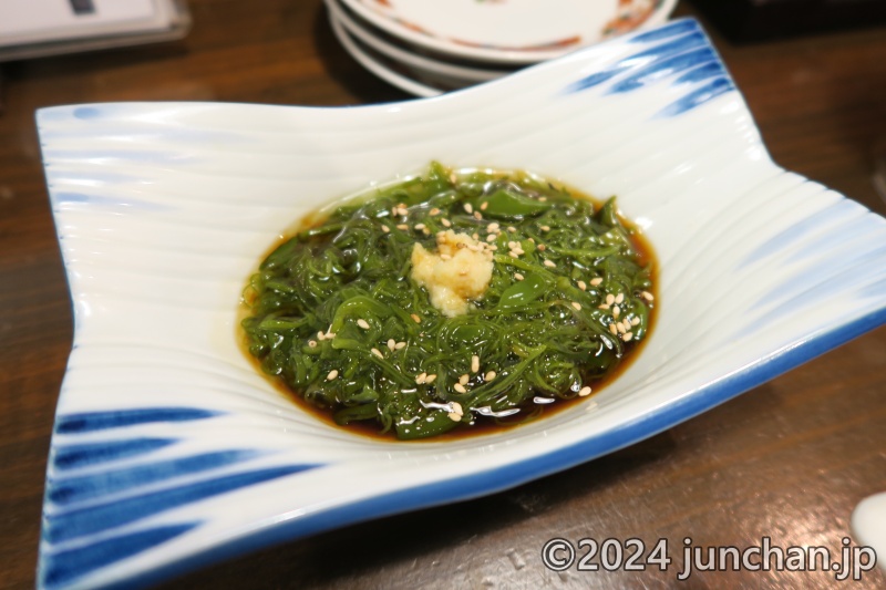 海鮮仕事人 あいろん侍 めかぶポン酢