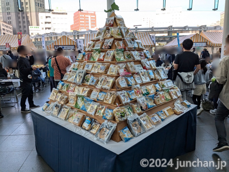 あげフェス ハピリン1F ハピテラス 福井駅前 油揚げタワー