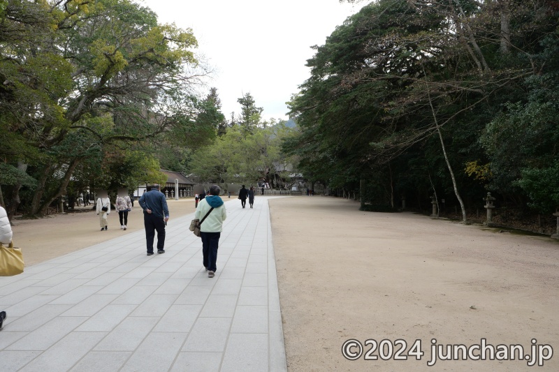 大山祇神社 参道