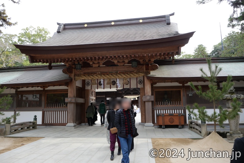 大山祇神社 神門