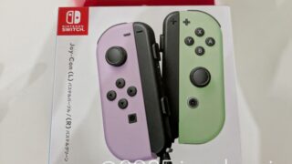 Nintendo Switch Joy-Con パステルパープル、パステルグリーン