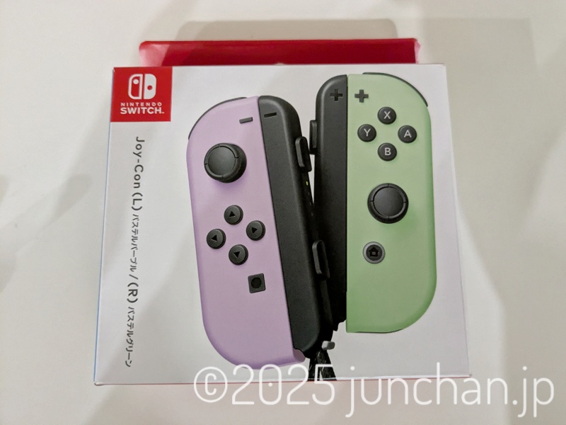 Nintendo Switch Joy-Con パステルパープル、パステルグリーン