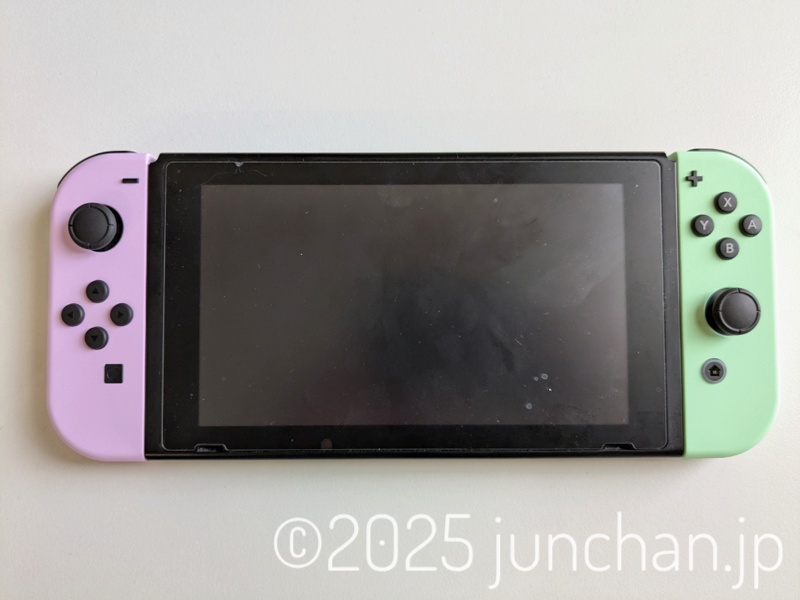 Nintendo Switch Joy-Con パステルパープル、パステルグリーン 本体にセット