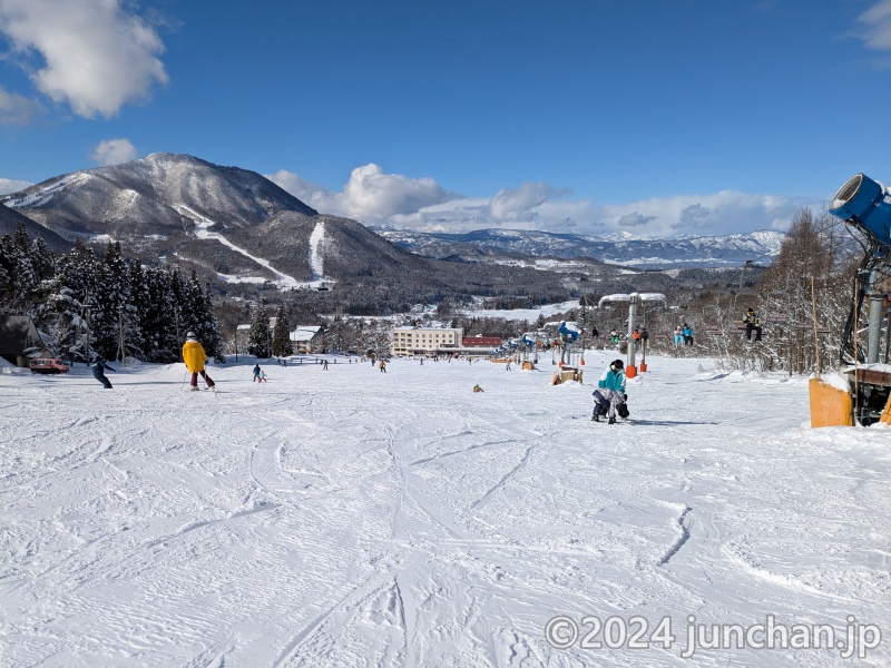 北志賀高原 小丸山スキー場 第1ゲレンデ