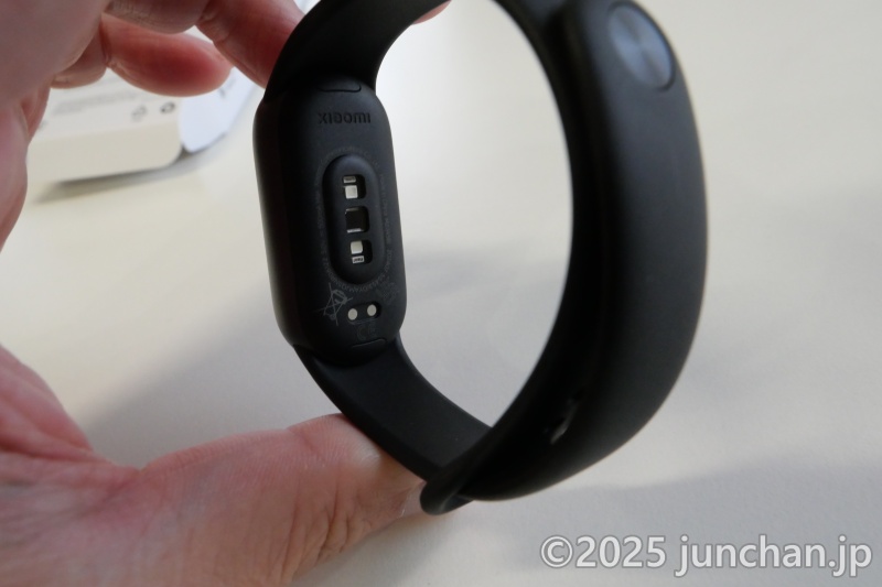 Xiaomi Smart Band 9 本体 裏側