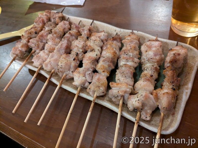 炭火やきとりオオギヤ 佐久平店 焼き鳥もも10本