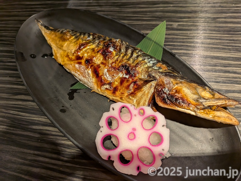 さば亭 弁天通り店 さばの塩焼き
