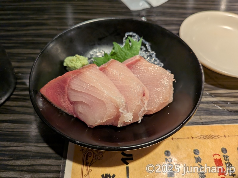 さば亭 弁天通り店 本日のお任せお刺身 ぶり
