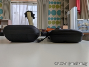 Steam Deck対応 tomtoc ハードケース とSteam Deck付属ケースを比較