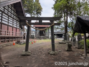 北国街道 海野宿 白鳥神社 新海宮
