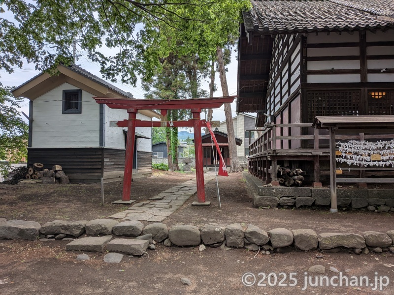 北国街道 海野宿 白鳥神社 信司稲荷神社