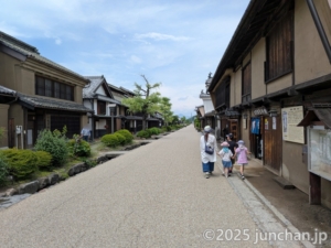 海野宿 街道の様子 江戸時代の町並み