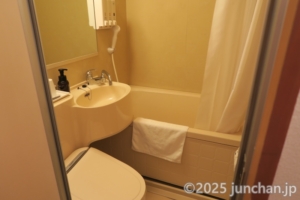東横INN京都四条大宮 シングルルーム ユニットバス