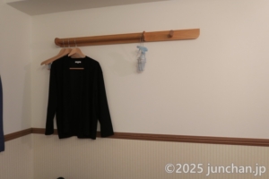 東横INN京都四条大宮 シングルルーム ハンガーラック