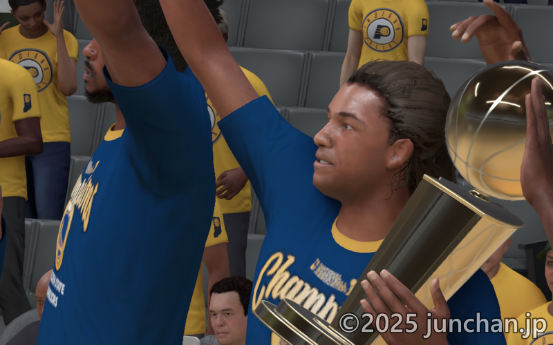 NBA 2K25 MyCAREER 2人目のMP 2回目のチャンピオン