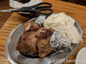 屋台居酒屋 やたいや 四条大宮店 やみつき骨付き鶏