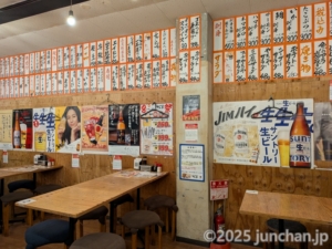 屋台居酒屋 やたいや 四条大宮店 店内の様子