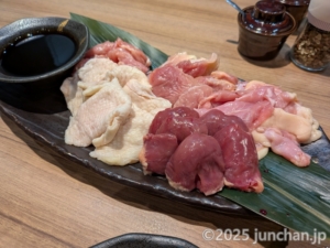 大衆酒場鶏焼肉 味鶏 店長お任せ京赤地鶏A 5品