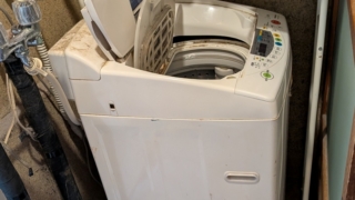洗濯機が壊れた 20年選手で、よく頑張ってくれた