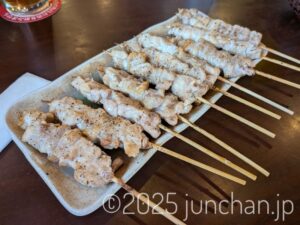 炭火やきとりオオギヤ 佐久平店 焼き鳥10本