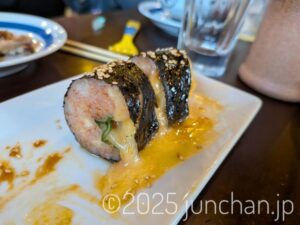 炭火やきとりオオギヤ 佐久平店 チーズキンパ