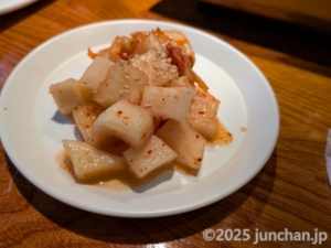 天国の酒とりやたまや キムチ盛り合わせ