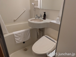 東横INN池袋北口1 シングルルーム ユニットバス