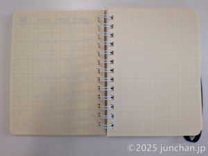 ロルバーンダイアリー 手帳 2026 メモ 5mm方眼