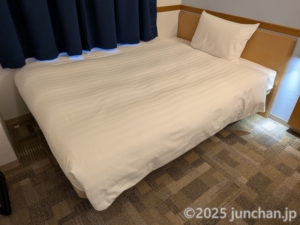 東横INN後楽園文京区役所前 シングルルーム ベッド