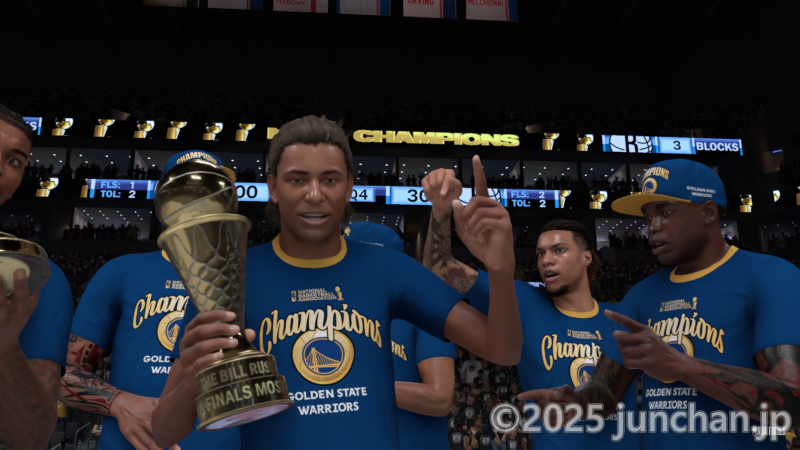 NBA 2K25 6連覇達成!