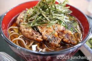 霧ヶ峰ビーナス ランチ 山賊そば おにぎりセット