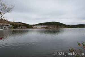 池の平神社 白樺湖が一望できる