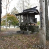 池の平神社 お社と御柱