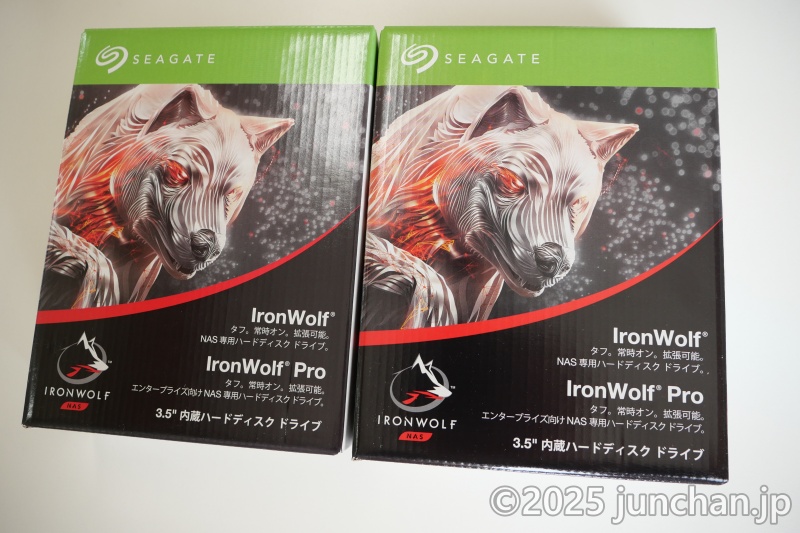 SEAGATE IronWolf 2TB 内蔵HDD 3.5インチ NAS専用