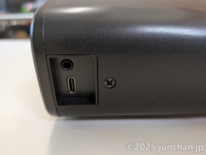 Creative Sound Blaster GS3 背面 コネクタ AUX USB Type-C