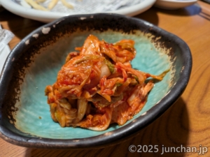 海山亭いっちょう 佐久店 萬家キムチ